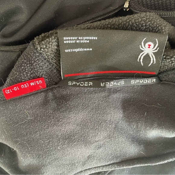 Spyder bandits 1/24 zip lightweight fleece jacket 15714 - Picture 9 of 12